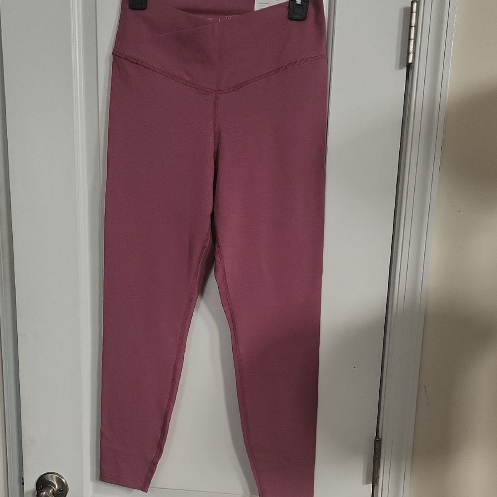 Old Navy Womens Large Pink Leggings Nwt